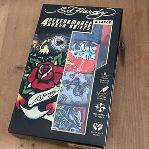 Ed Hardy Performance Boxer Briefs XL